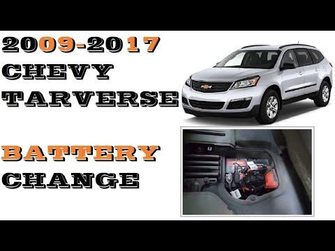 Chevrolet Traverse Battery Replacement 2009-2017