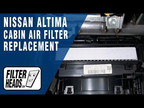 How to Replace Cabin Air Filter 2019 Nissan Altima | AQ1278C