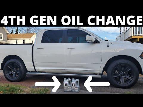 2016 Ram 1500 Oil Change