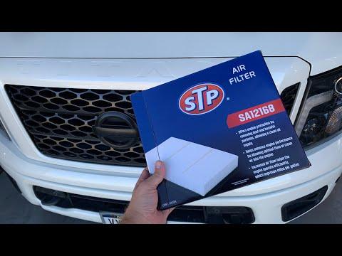 Air filter change 2018 Nissan Titan