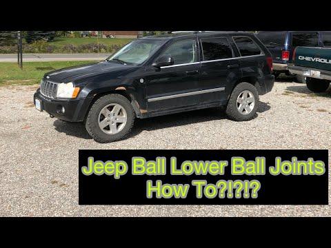 HOW TO Jeep Grand Cherokee Lower Ball Joint Replacement