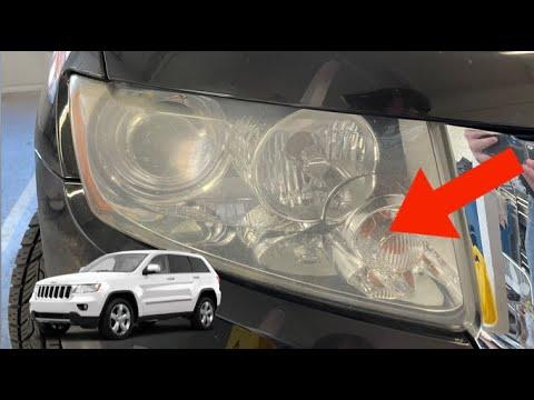 How To Replace Front Passenger Turn Signal Bulb On A 2011-2013 Jeep Grand Cherokee