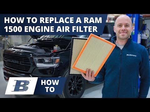 How to Replace the Engine Air Filter on a 2011-2026 Ram 1500 3.6L V6 (Engine: V8 5.7L)