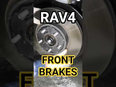 Toyota RAV4 (2019-2025): How To Replace Front Brake Pads And Rotors?