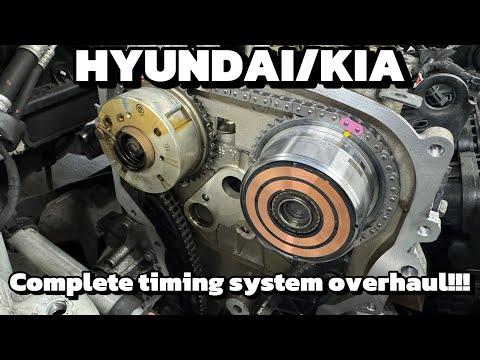 How to Replace the Timing Chain on a 2018-2019 Kia Stinger (Engine: Inline 4 2.0L)