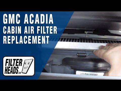 How to Replace Cabin Air Filter 2016 GMC Acadia | AQ1205C