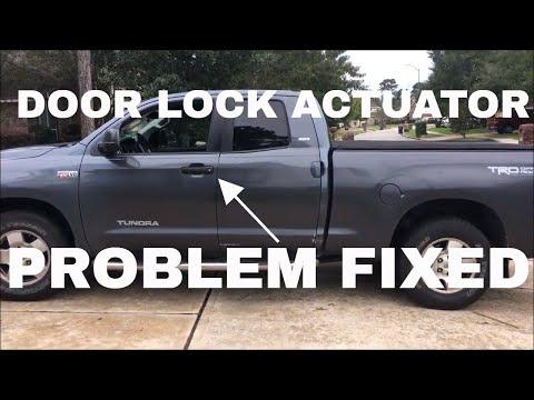WATCH THIS VIDEO FIRST BEFORE CHANGING YOUR DOOR LOCK ACTUATOR ON YOUR TOYOTA TUNDRA