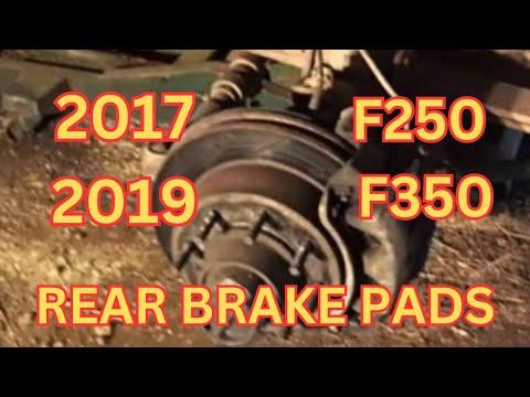 How to Replace Rear Brake Pads on a 2013-2023 Ford F-250 Super Duty (DIY Guide)