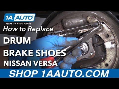 How to Replace Rear Drum Brakes 12-19 Nissan Versa