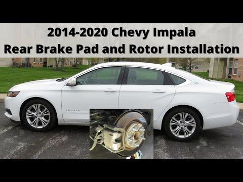 Rear Brake Pads and Rotors 2014-2020 Chevy Impala Installation!!!