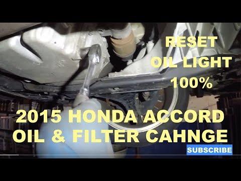 How to Change Engine Oil & Oil Filter on a 2010-2024 Honda Accord (0W-20) (Engine: V6 3.5L)