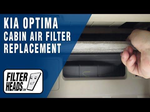 How to Replace Cabin Air Filter 2014 Kia Optima | AQ1144