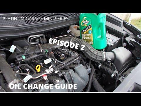 How to Change Engine Oil and Oil Filter on a 2012-2023 Ford Explorer (Engine: V6 3.5L)