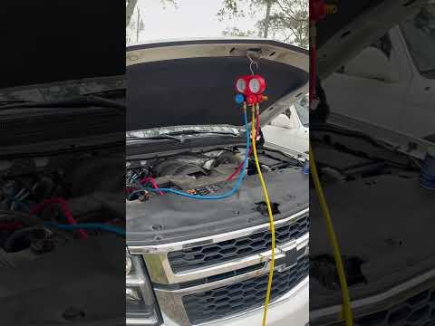 Tahoe AC compressor replacement half the cost of the shop!! #mobilemechanic #automobile #mechanic