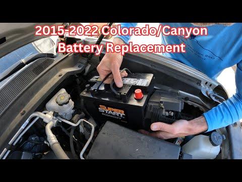 How to Replace the Battery on a 2015-2026 Chevrolet Colorado (Engine: Inline 4 2.5L)