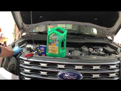 How to Change Engine Oil & Oil Filter on a 2012-2023 Ford Explorer (DIY Guide) (Engine: V6 3.5L)