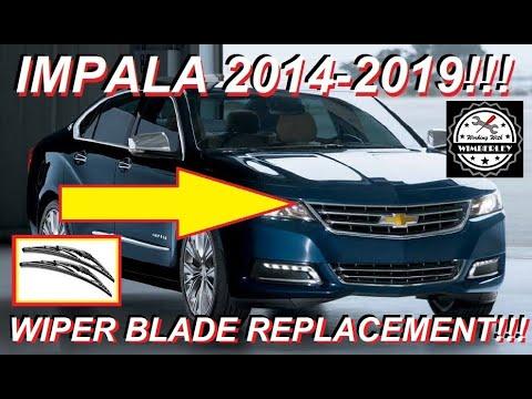 How to Replace Front Windshield Wiper Blades on a 2018 Chevrolet Impala