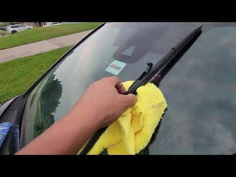 How to Replace Front Windshield Wiper Blades on a 2012-2026 Toyota Camry