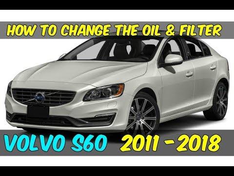How to Change Engine Oil and Oil Filter on a 2015-2020 Volvo S60 (Trim: T5 | Engine: Inline 5 2.5L)