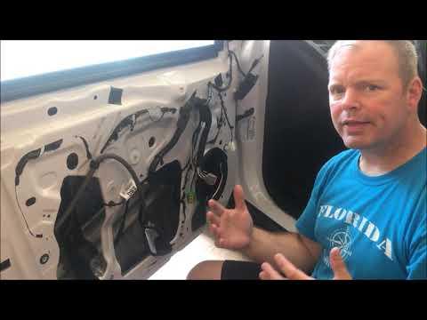 How to Replace Rear Window Regulator on a 2014 Ford Focus (Rear Door)