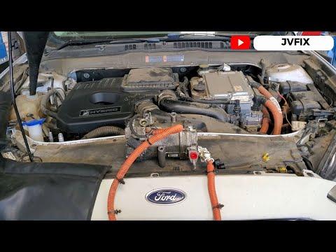 How to Replace the Electric A/C Compressor on a 2015 Ford Fusion Hybrid