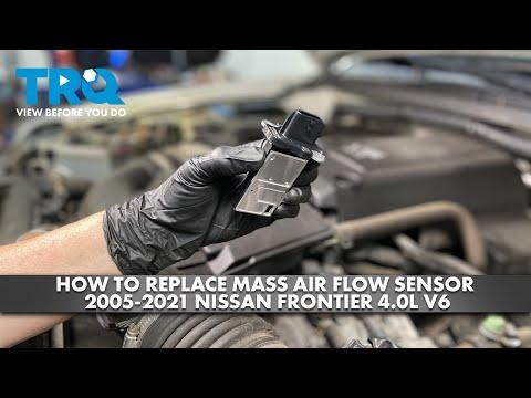How to Replace Mass Air Flow Sensor 2005-2021 Nissan Frontier 4.0L V6