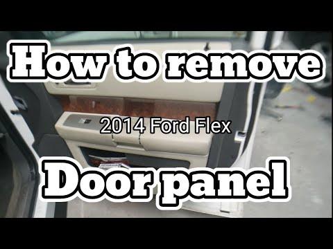 How to Replace the Rear Window Regulator on a 2016 Ford Flex (Rear Door Glass)