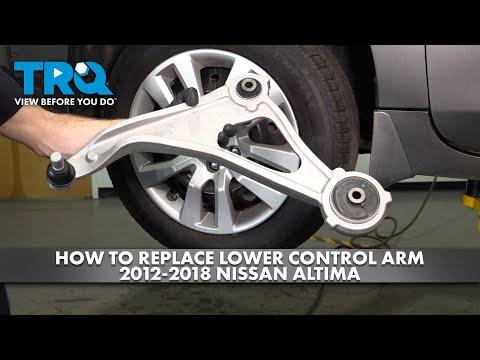 How to Replace Front Lower Control Arms on a 2013 Nissan Altima