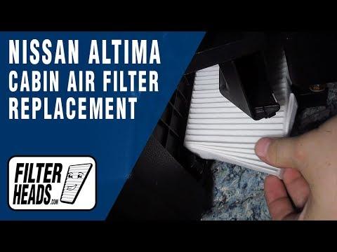 How to Replace Cabin Air Filter 2007 Nissan Altima | AQ1140
