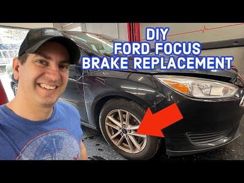 2011-2018 Ford Focus Front Brake Pads And Rotors Replacement Step-by-step Guide