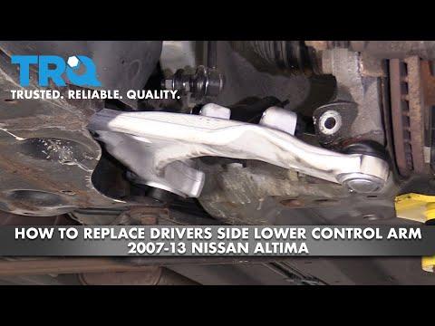 How to Replace the Front Lower Ball Joint/Control Arm on a 2009 Nissan Altima