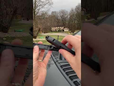 How to Replace Front Windshield Wiper Blades on a 2018 Ford F-150 (22" Blades)
