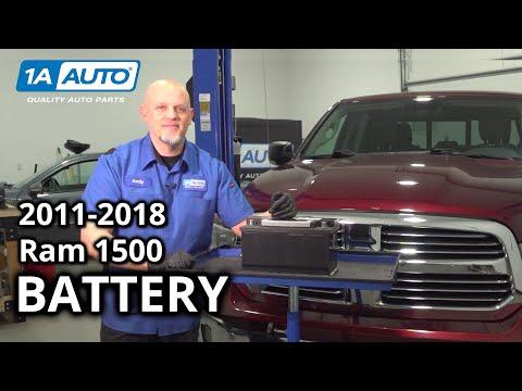 How to Replace Battery 2011-2018 Ram 1500