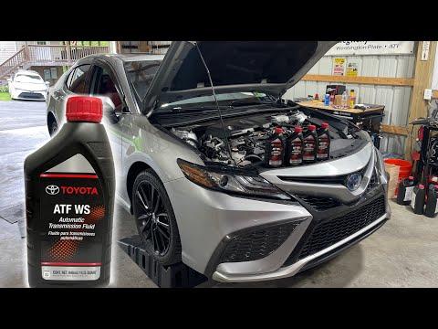 How to Change your Toyota Camry Hybrid Transmission Fluid.