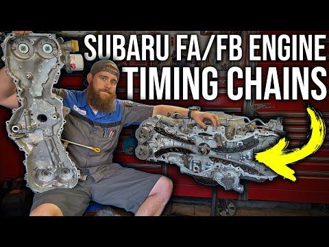 Subaru FA/FB Series Engine Timing Chains: Removal &amp; Installation