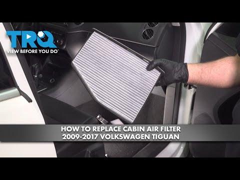 How to Replace Cabin Air Filter 2009-2017 Volkswagen Tiguan