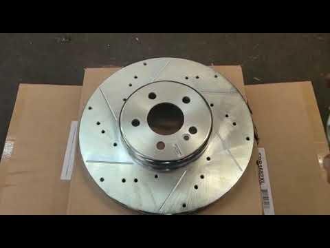 2016 Mercedes-Benz GLC300 Front Brakes, Pads and Rotors install