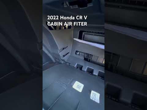 How to Replace the Cabin Air Filter on a 2017-2025 Honda CR‑V (Engine: Inline 4 1.5L)