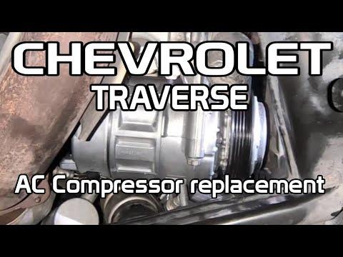 How to Replace the A/C Compressor on a 2018-2022 Chevrolet Traverse (R-1234yf) (Trim: LS | Engine: V6 3.6L | Body: Sport Utility)