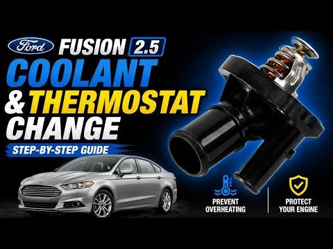 How to Replace the Thermostat on a 2006-2019 Ford Fusion