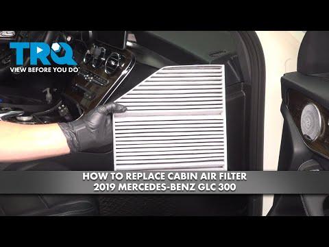 How to Replace the Cabin Air Filter on a 2016 Mercedes-Benz GLC300