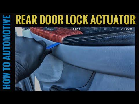 How to Replace the Rear Door Lock Actuator (Latch) on a 2013-2018 Acura RDX