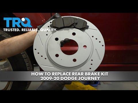 How to Replace Rear Brake Kit 2009-2020 Dodge Journey