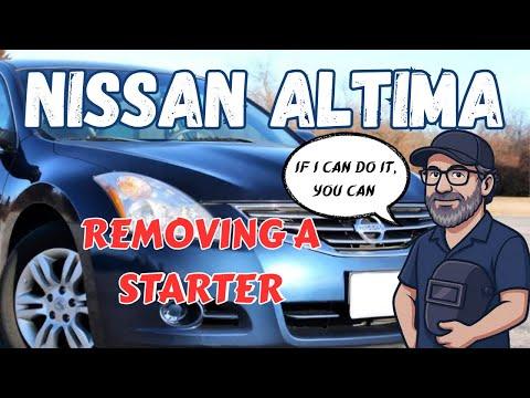 "Nissan Altima 2011 Starter Replacement Made Simple" #automobile #diy #repairing #mechanic
