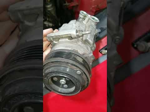 Changing A/C Compressor On 2011 Camaro.