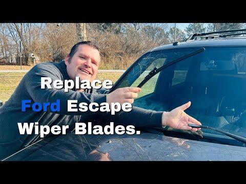 2008-2012 Ford Escape Replace WIPER BLADES Front and Rear