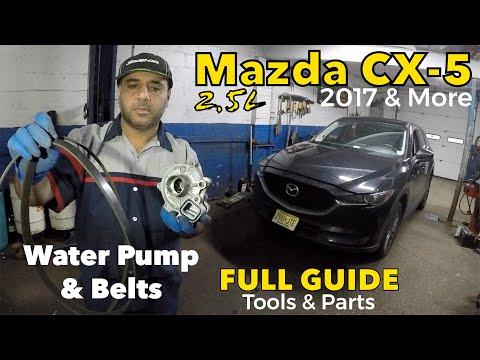 How to Replace the Water Pump on a 2014-2023 Mazda CX-5 (Engine: Inline 4 2.5L)