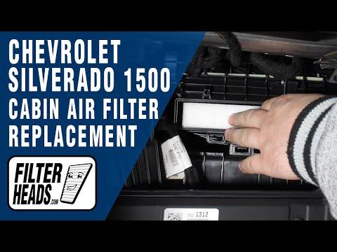 How to Replace Cabin Air Filter 2015 Chevrolet Silverado 1500 | AQ1225