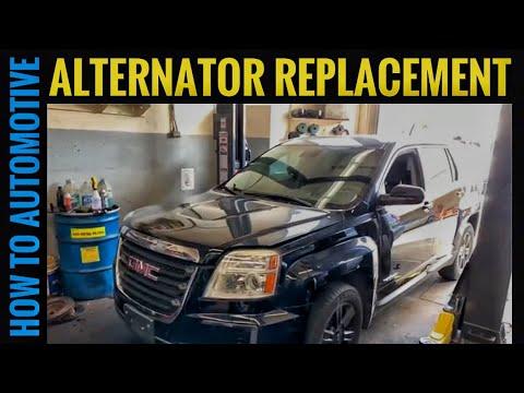 Replacing The Alternator On A 2010-2017 Chevrolet Equinox Or GMC Terrain With 2.4l Engine