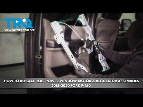 How to Replace the Rear Window Regulator on a 2018 Ford Expedition (Left or Right Rear)